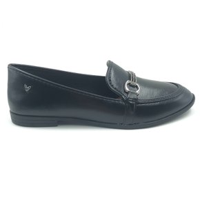 Sapato Mississipi Mocassim com Enfeite Preto 743