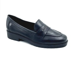 Sapato Mocassim Feminino Bottero Couro Preto 353503