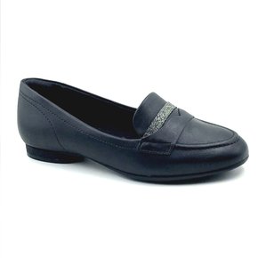 Sapato Mocassim Comfortflex Preto 2362304
