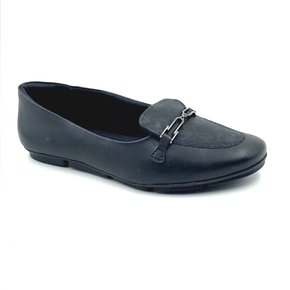 Sapato Mocassim Comfortflex Preto 2363304