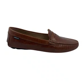 Sapato Mocassim Feminino Couro Andacco Marrom 3348