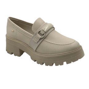 Sapato Mocassim Dakota Tratorado Bege 5963