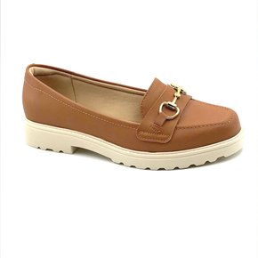 Sapato Mocassim Modare Tratorado Camel 7357106