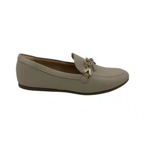Sapato Mocassim Feminino Sua Cia Bege 16468 com Laço
