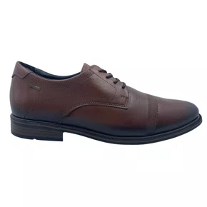 Sapato Pegada Amortech 126311 Couro Social Marrom