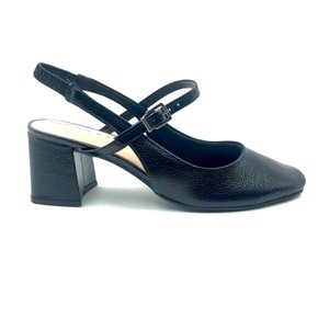 Sapato Ramarim Slingback Salto Alto Preto 2417131