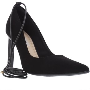 Sapato Scarpin Bebecê Preto Salto Com Tiras 9450113