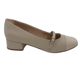 Sapato Sua Cia Casual Mary Jane Nude 15974