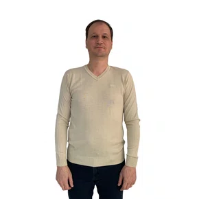 Suéter Sallo Linha Confort Bege 8200