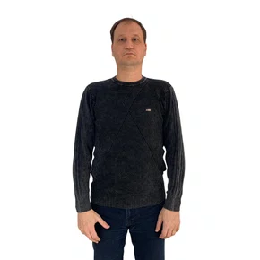 Suéter Sallo Tricô Confort Preto 8113