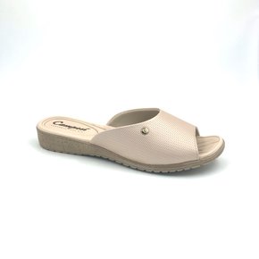 Tamanco Campesí Anabela Conforto Creme 6811