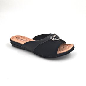 Tamanco Campesi Anabela Joanete Preto 8201