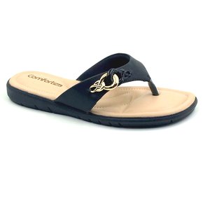 Tamanco Comfortflex Preto com Corrente 2380302