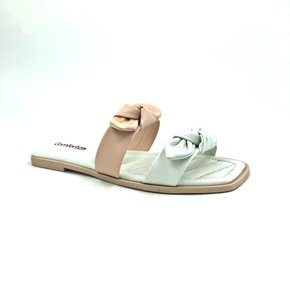 Tamanco Comfortflex Rasteira Slide Laço Gelo 2141403