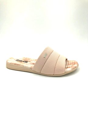 Tamanco Comfortflex Rasteira Slide Tecido Rosê 2044402