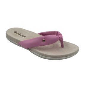 Tamanco Comfortflex Tiras Largas Rosa 2340402