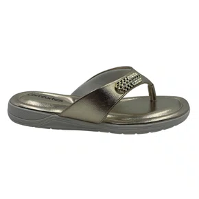 Tamanco Conforto Comfortflex Dourado 2580403