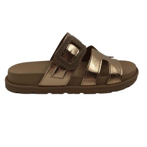 Tamanco Dakota Papete com Strass Rosê Gold 7823