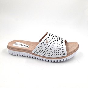 Tamanco Flats Comfortflex Branco 2145403