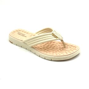 Tamanco Modare Creme com Palmilha Massageadora 7162200