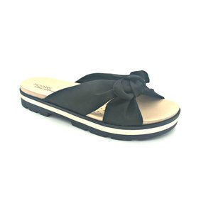 Tamanco Modare Tecido Preto com Nó 7132.100