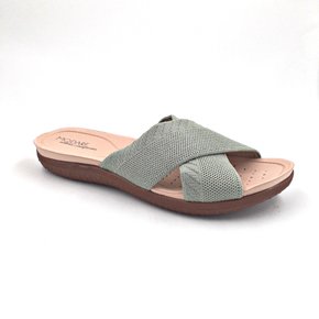 Tamanco Modare Tecido Verde Ultra Conforto 7125230