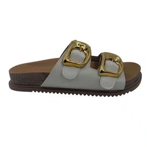 Tamanco Papete Beira Rio Fivela Off White 8523116