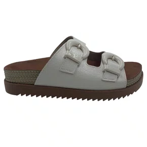 Tamanco Papete Moleca Fivela Branca 5500203