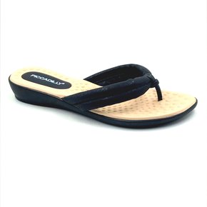 Tamanco Piccadilly com Palmilha Massageadora Preto 500324