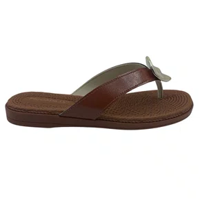 Tamanco Rasteiras Conforto Piccadilly Marrom 513030