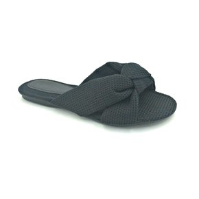 Tamanco Valentina Preto Tecido Tamanho 41 e 42 Conforto