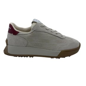 Tênis Bottero Sneakers Couro Camurça Bege 371501