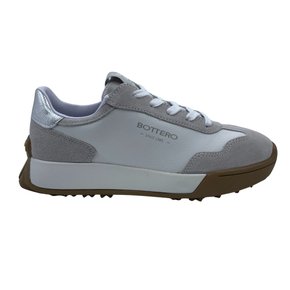 Tênis Bottero Sneakers Couro Camurça Bege 371502