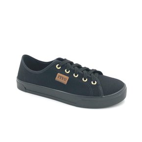 Tênis Casual Moleca Lona Preto 5672.100