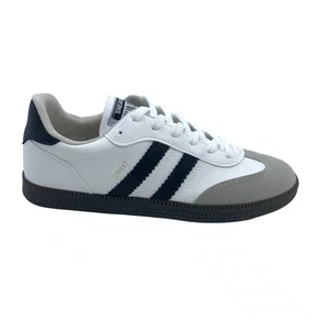 Tênis Casual Sua Cia Street Branco com Preto 16327