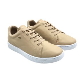 Tênis Comfortflex Couro Calce Fácil Bege 2465306 Conceito M