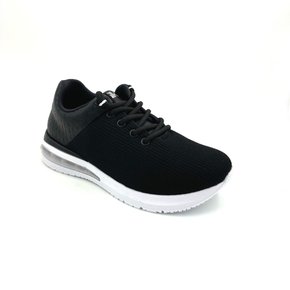 Tênis Comfortflex Tecido Preto Com Amortecedor 2248304