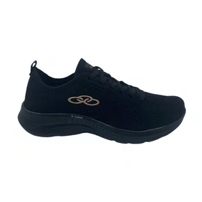 Tênis Esportivo Feminino Olympikus 130G Ultraleve Preto