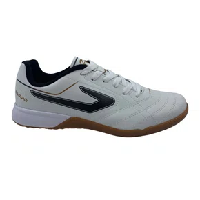Tênis Futsal Masculino Topper Bairro Branco e Preto EVA