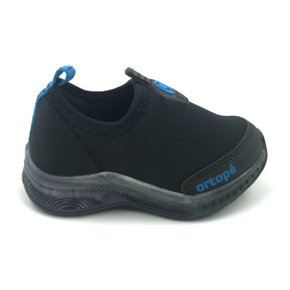 Tênis Ortopé Infantil Menino Preto com Luz 21990067