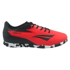 Tênis Penalty Futsal Unissex Fúria Y-3 Vermelho com Preto