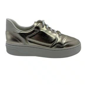 Tênis Piccadilly Casual Sneakers Calce Fácil Dourado 910004