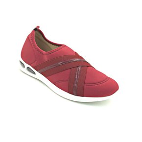 Tênis Piccadilly com Amortecedor Tecido Vermelho 979023