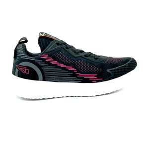 Tênis Replay Feminino Preto com Rosa 2070