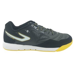 Tênis Topper Futsal Masculino Couro Dominator Pro V Preto