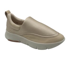 Tênis Usaflex Casual Tecido Elástico Nude 0702