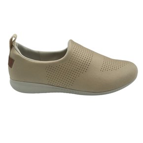 Tênis Usaflex Casual Tecido Nude 0607