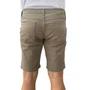 Bermuda Bolso Faca Ogochi Masculina Sarja Bege 3009015