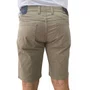 Bermuda Sarja Fideli Giorno Regular Bege BR50401671