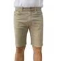 Bermuda Sarja Fideli Giorno Regular Bege BR50501844